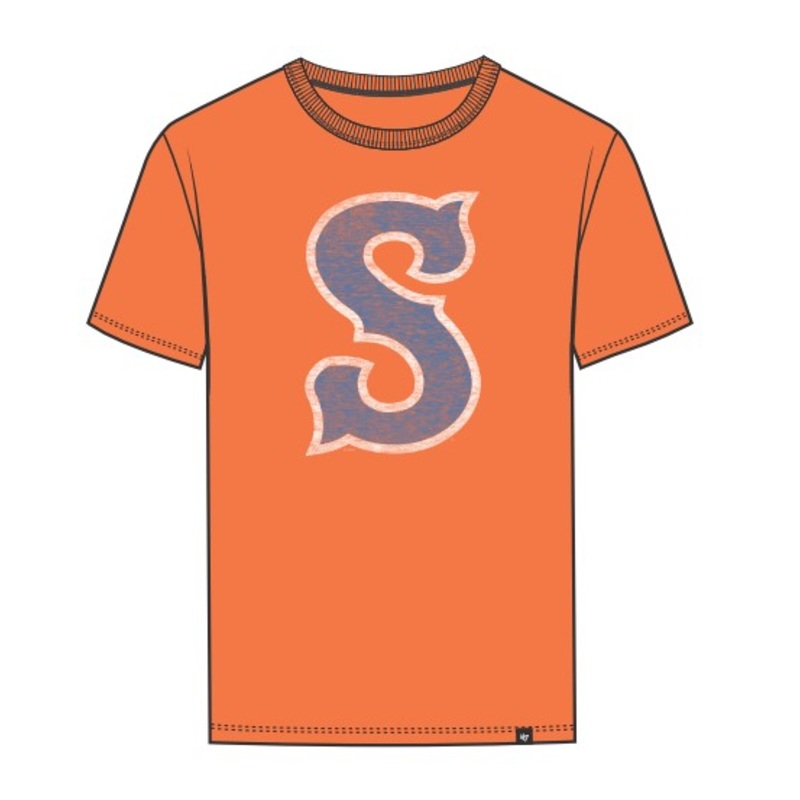 Syracuse Mets 47 Orange Franklin Tee