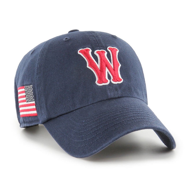 Worcester Red Sox  Navy Classic Heritage Clean Up