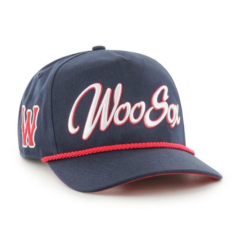 Worcester Red Sox  Navy WooSox Overhand Hitch