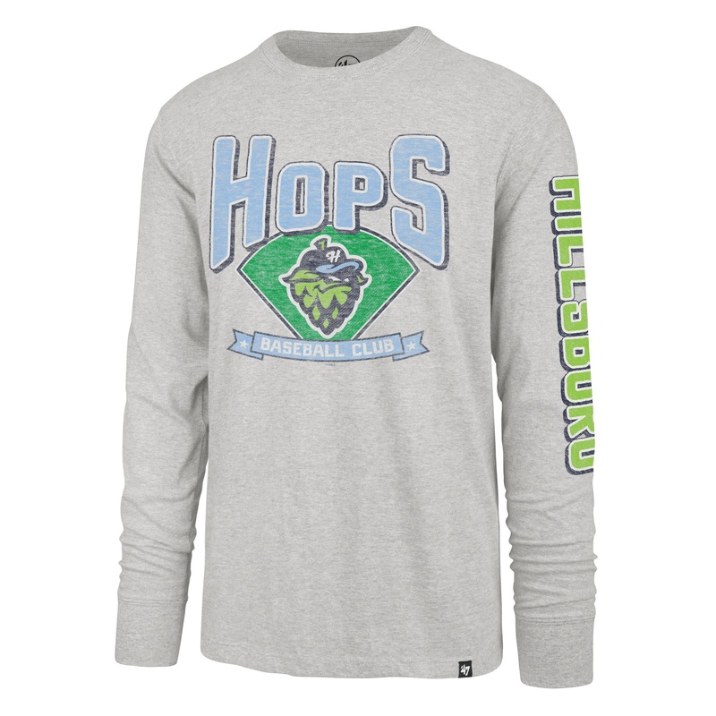 ’47 Brand Fair Ball Long Sleeve, Hillsboro Hops