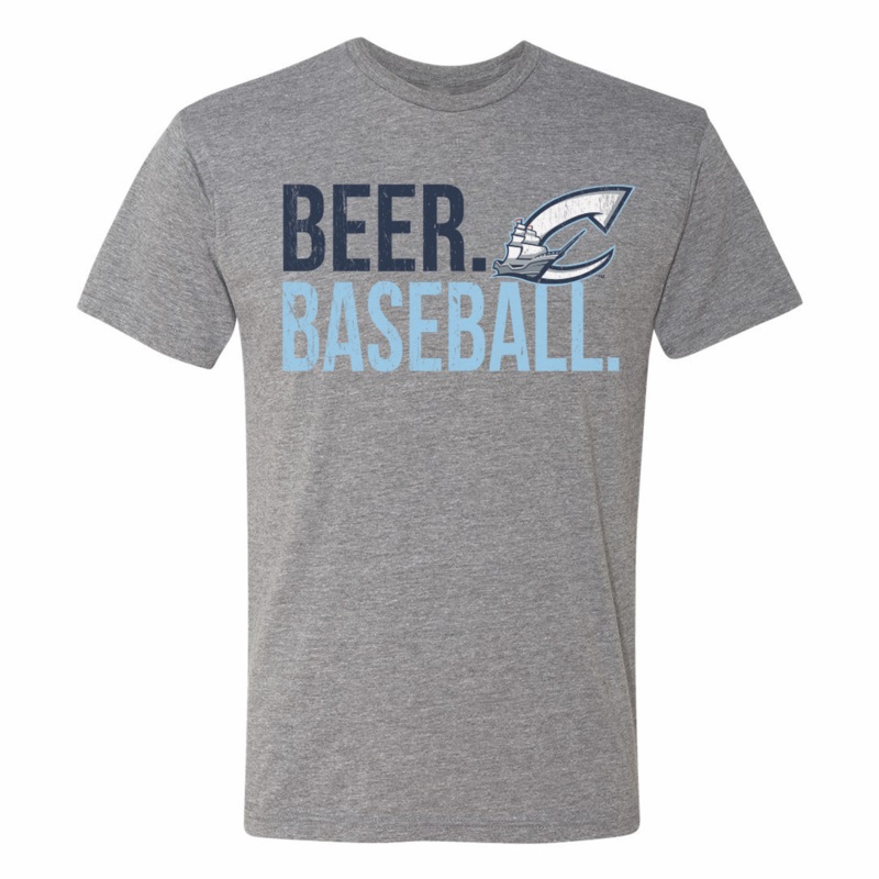 Columbus Clippers 108 Stitches Beer. Baseball Unisex Tee