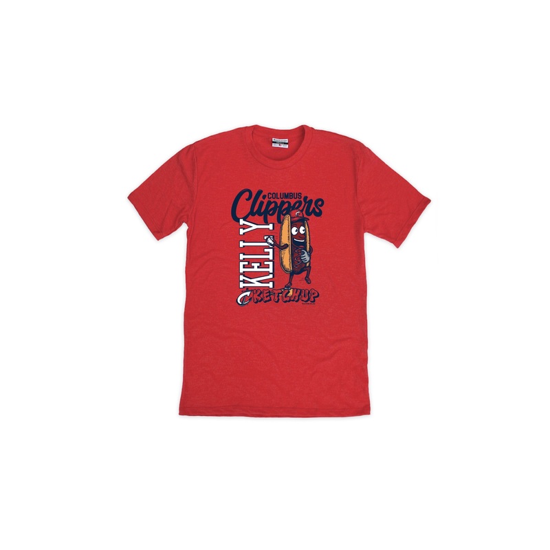 Columbus Clippers Where I’m From Youth Kelly Ketchup Tee