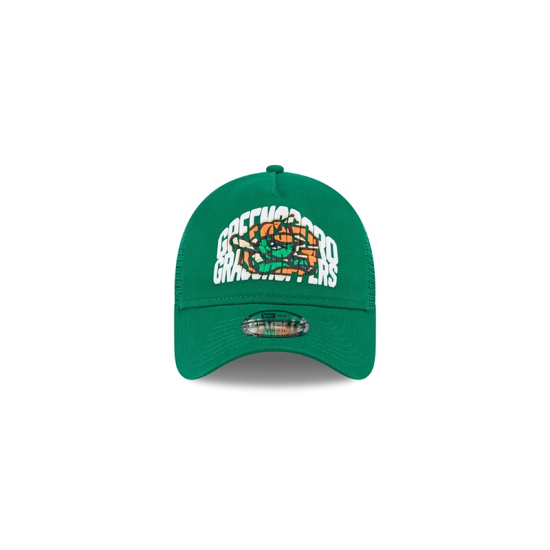 New Era Youth 9Forty Chalk A-Frame Green