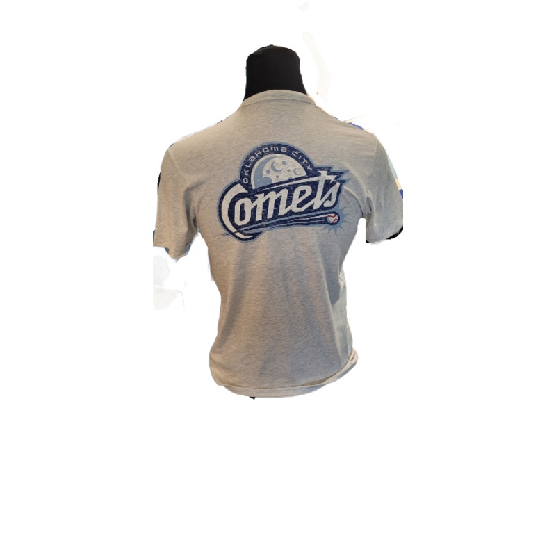 OKC Comets Backer Primary Grey Tee