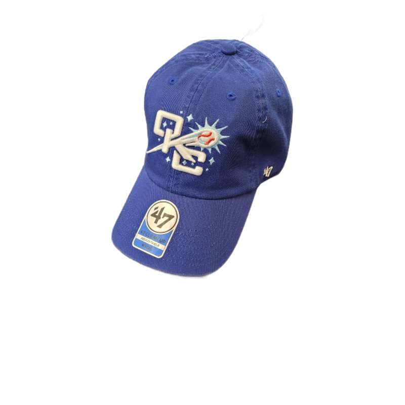 OKC Comets Youth Home Blue Adjustable Cap