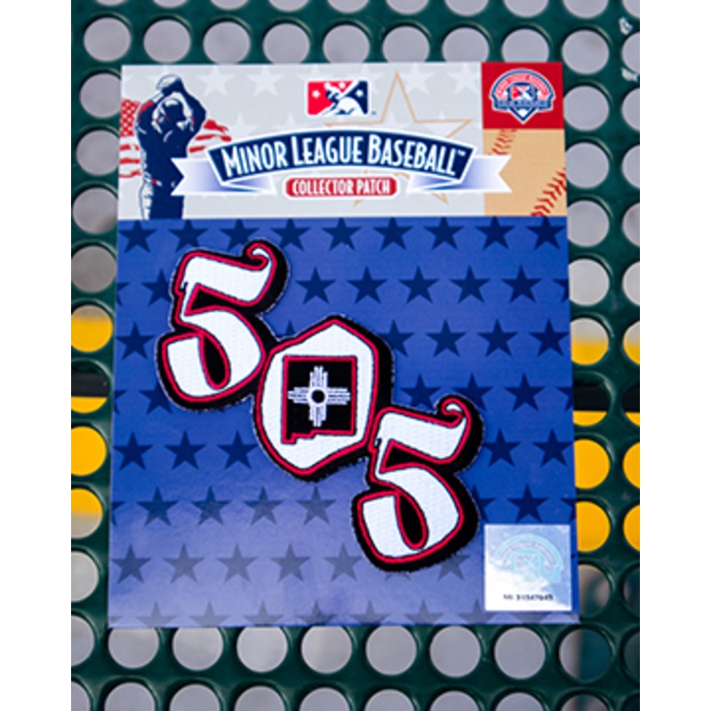Albuquerque Isotopes Patch-Duke City 505