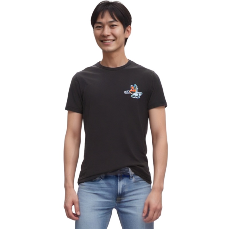 Beloit Sky Carp Two-Sided Black Home Wisco Stadium T-Shirt