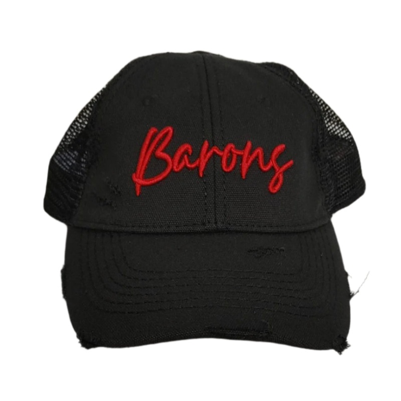 Bimm Ridder Black Ladies Script Cap – Larissa