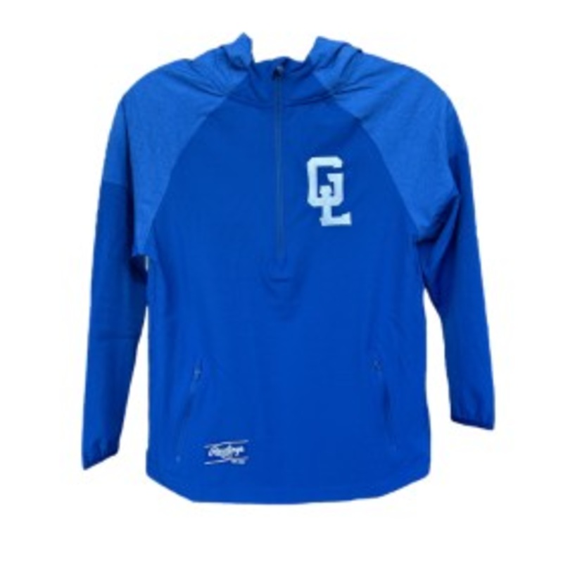 Great Lakes Loons Rawlings Blue GL Windbreaker – Adult