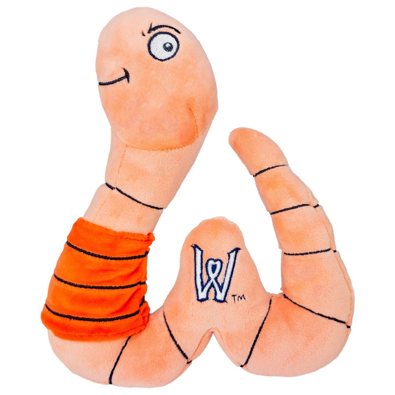 Wicked Worms of Worcester Squirmy The Worm 9″ Plush