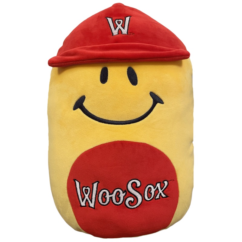 Worcester Red Smiley Squishy Pillow