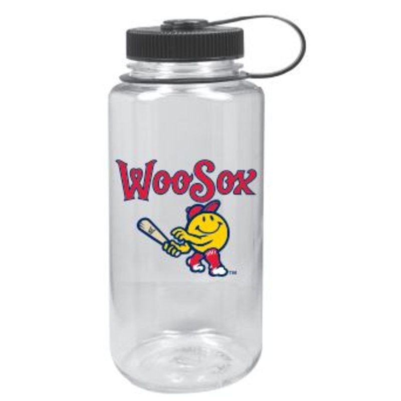 Worcester Red Sox Clear Primary Nalgene Bottle 32oz