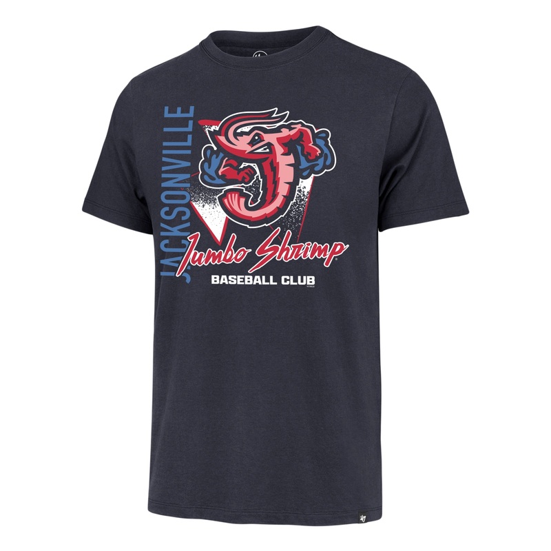 Jacksonville Jumbo Shrimp ’47 Side Arm Franklin Tee