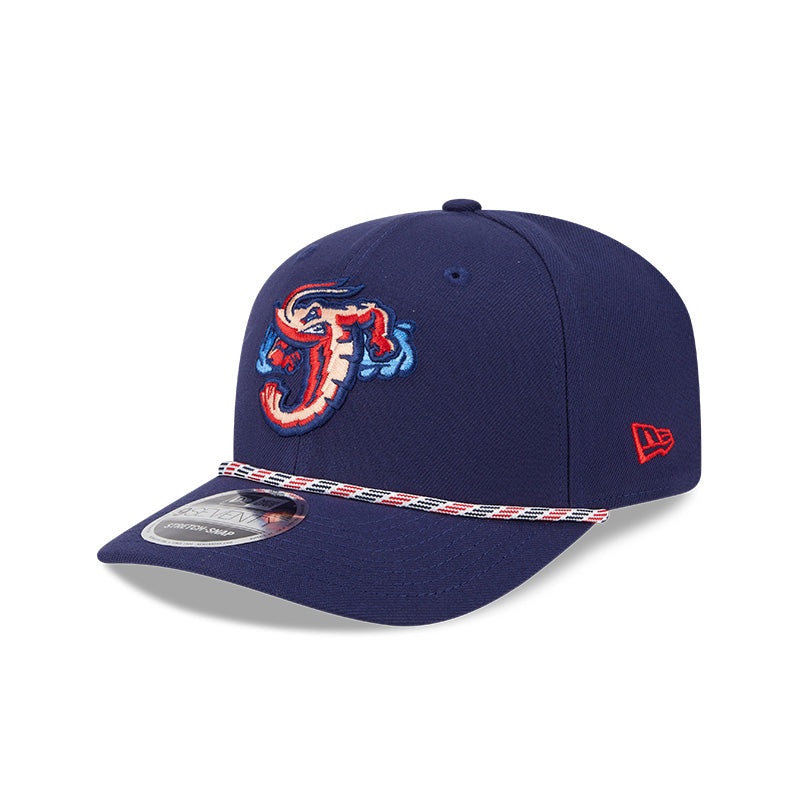 Jacksonville Jumbo Shrimp New Era Toddler Multi Rope 9Seventy Snapback