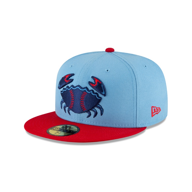 Jersey Shore BlueClaws New Era On Field 2025 Crab Emblem Cap
