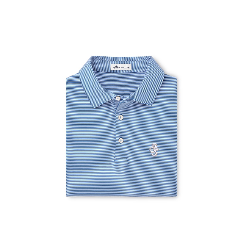 Shuckers Jubilee Stripe Performance Polo by Peter Millar
