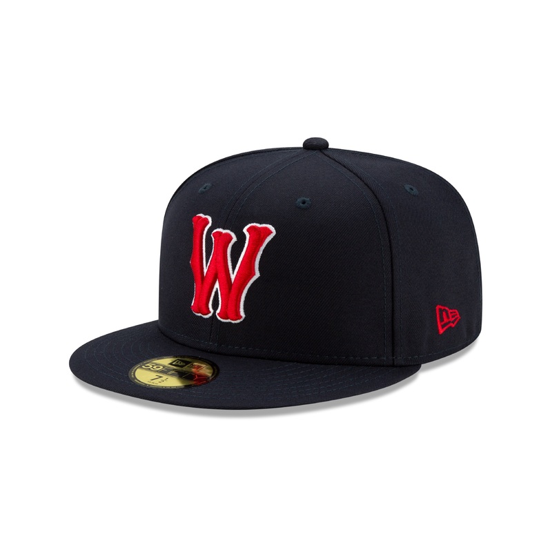 Worcester Red Sox New Era Navy Classic W On-Field 59FIFTY Hat