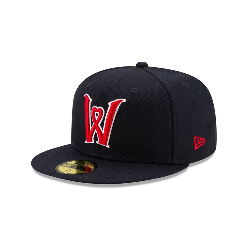 Worcester Red Sox New Era Navy Heart W On-Field 59FIFTY Hat