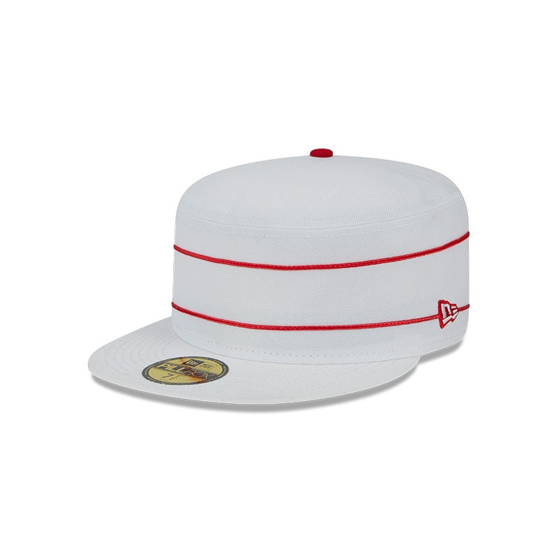 Worcester Ruby Legs White Pillbox 5950 Hat