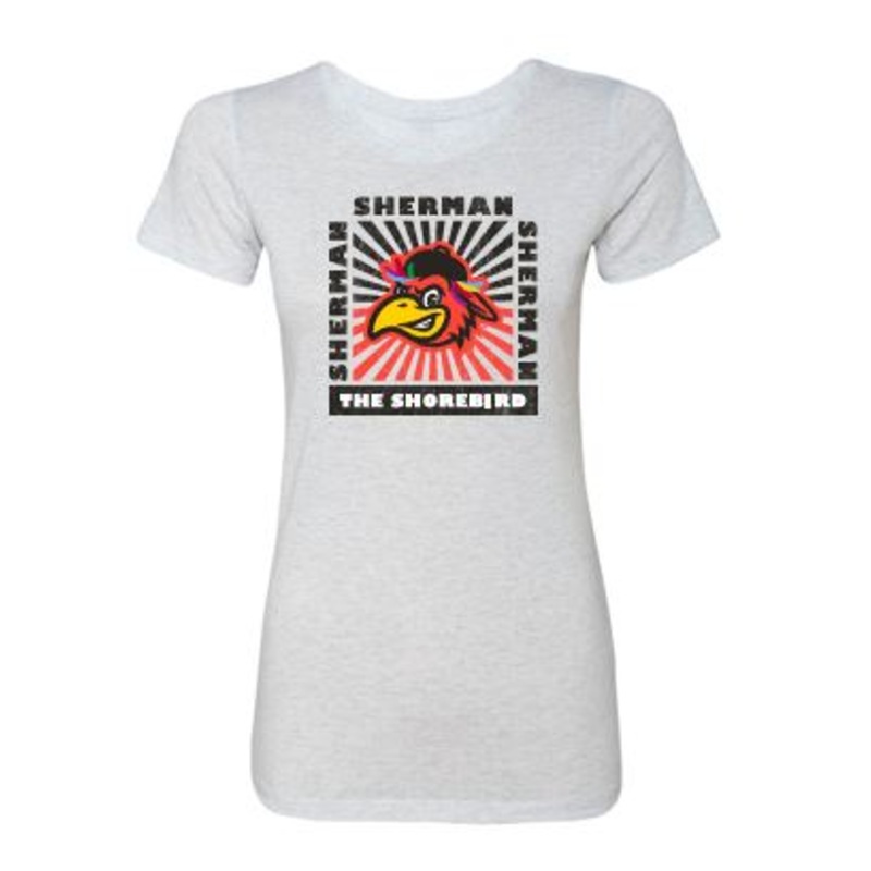 Delmarva Shorebirds 108 Stitches Ladies Sherman TNC Sunspot Tee