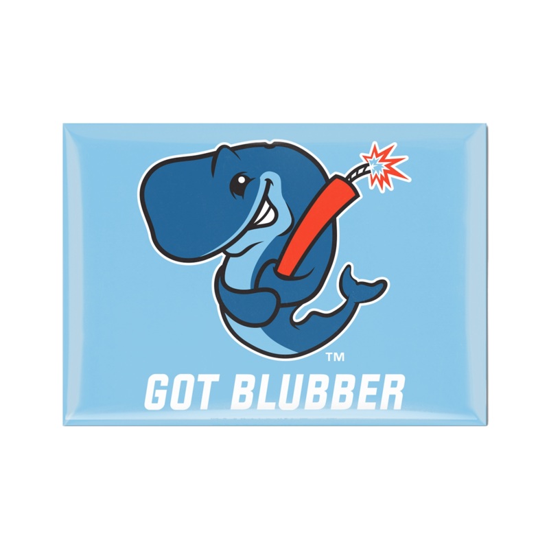 Eugene Emeralds Exploding Whales WinCraft ‘Got Blubber?’ Magnet