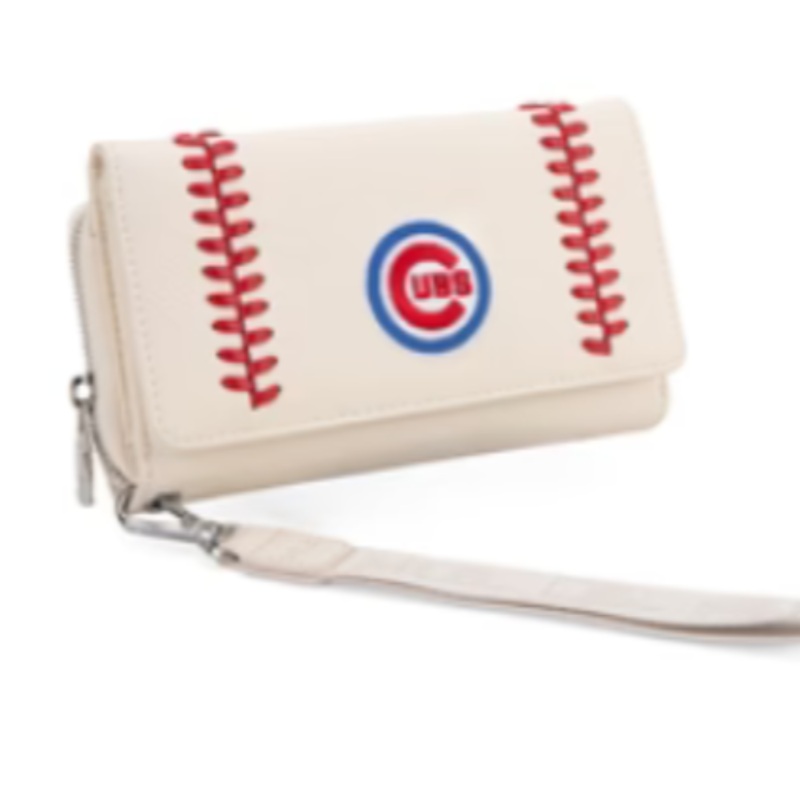 MLB Chicago Cubs Montana West Leather Wristlet