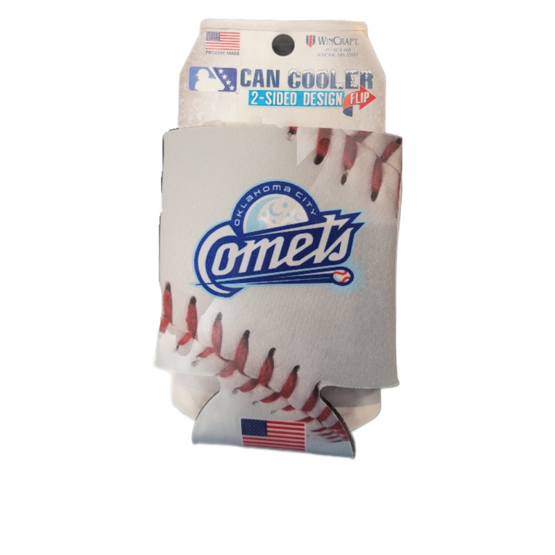 OKC Comets 12oz Baseball Can Cooler