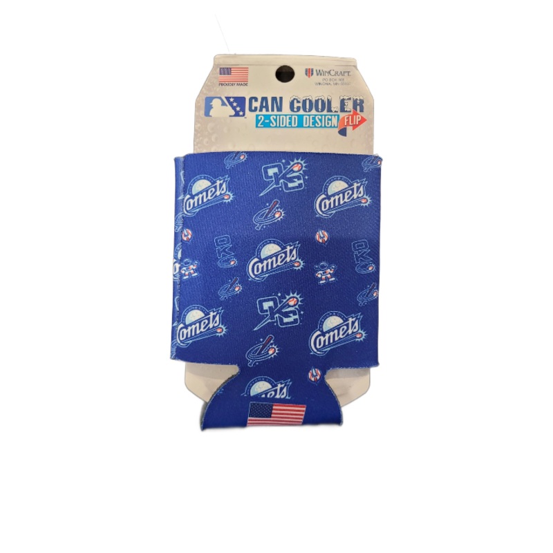OKC Comets 12oz Multi Logo Can Cooler