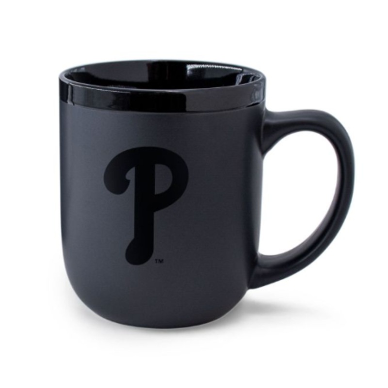 Philadelphia Phillies Matte Black Mug