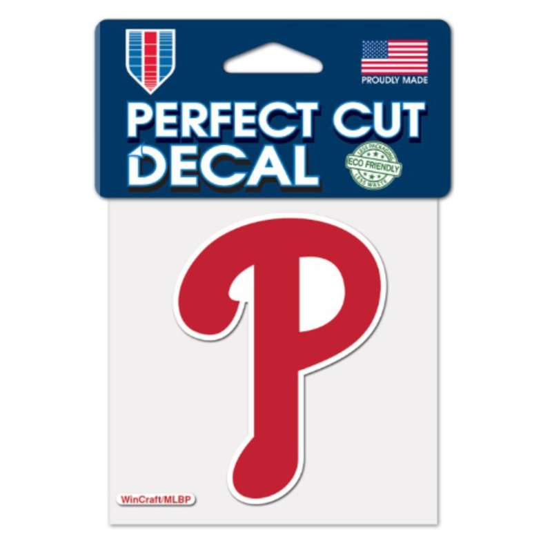 Phillies Red P Decal