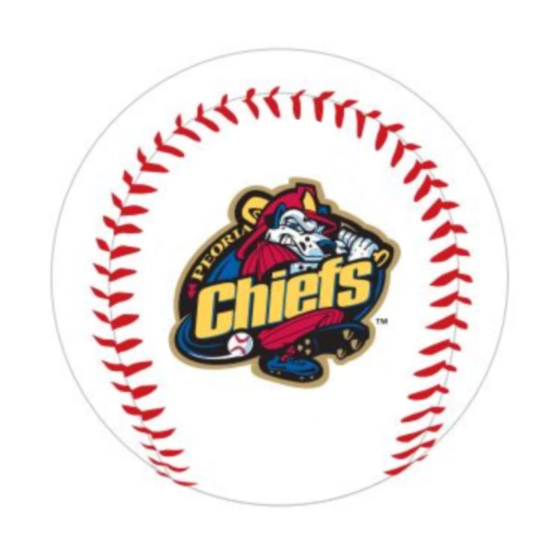 Primary Logo White Baseball