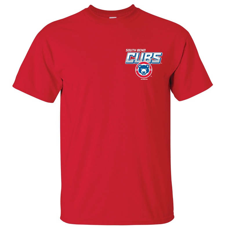 South Bend Cubs Men’s Plate T-Shirt