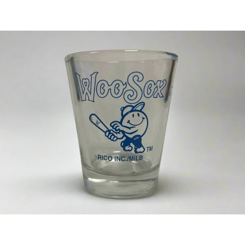 Worcester Red Sox Primary Shot Glass