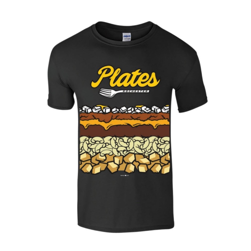 3236 – Softstyle Layered Plates Tee