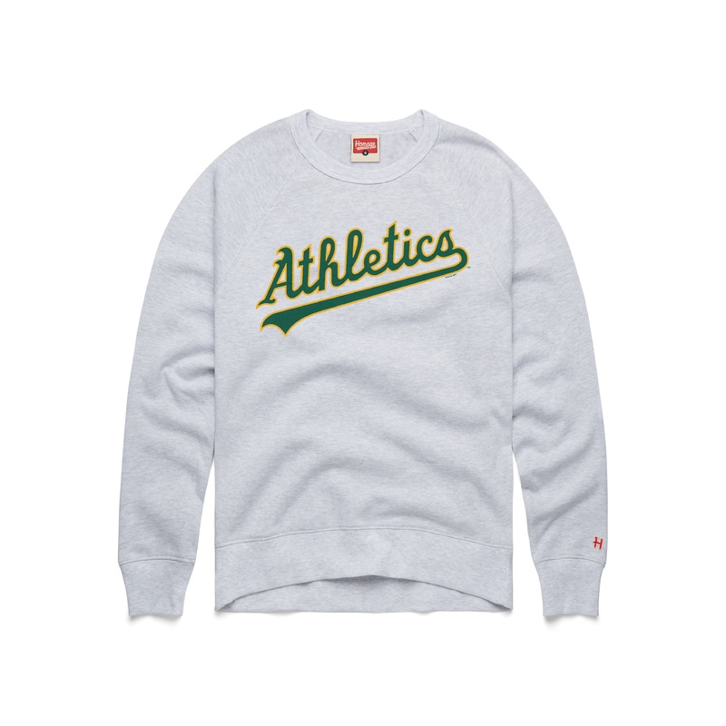 A’s Jersey Logo Crewneck