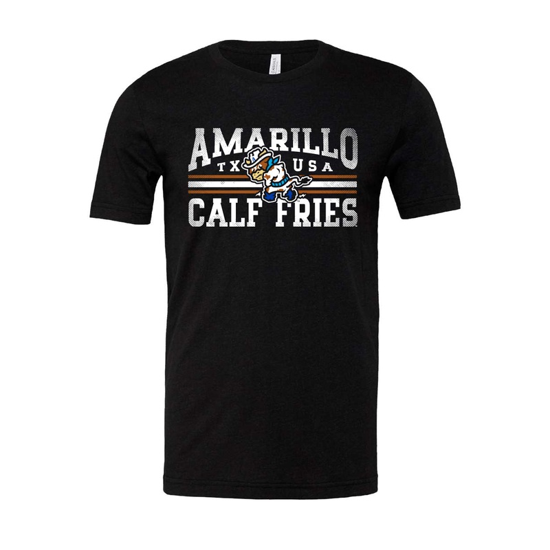 Amarillo Sod Poodles Calf Fries Athletic Tee
