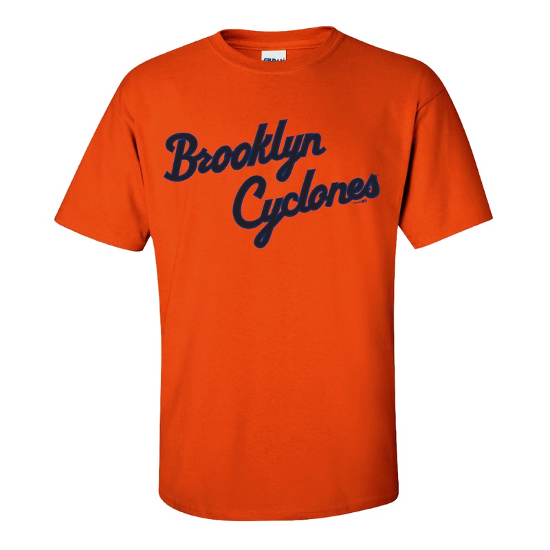 Brooklyn Cyclones Script Tee