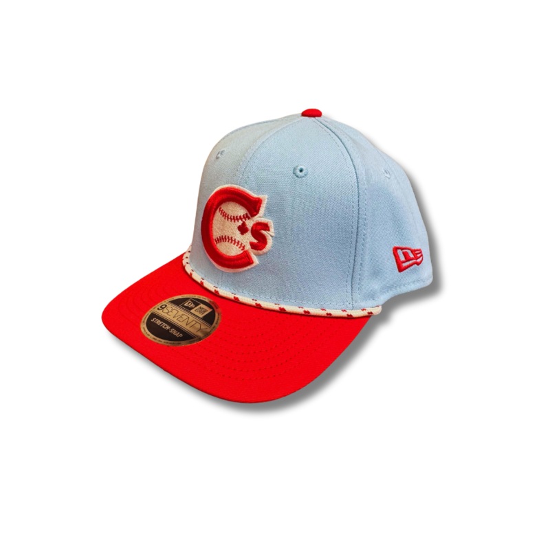 C’s New Era 9Seventy Stretch-Snap Baby Blue/Red 4th of July Cap