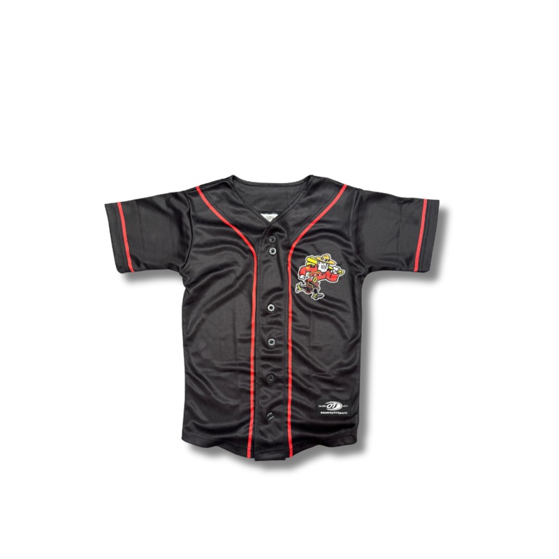 Canadians Black Sublimated Kids Jersey