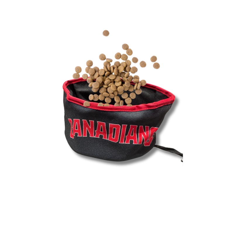 Canadians foldable Travel Bowl for Pets