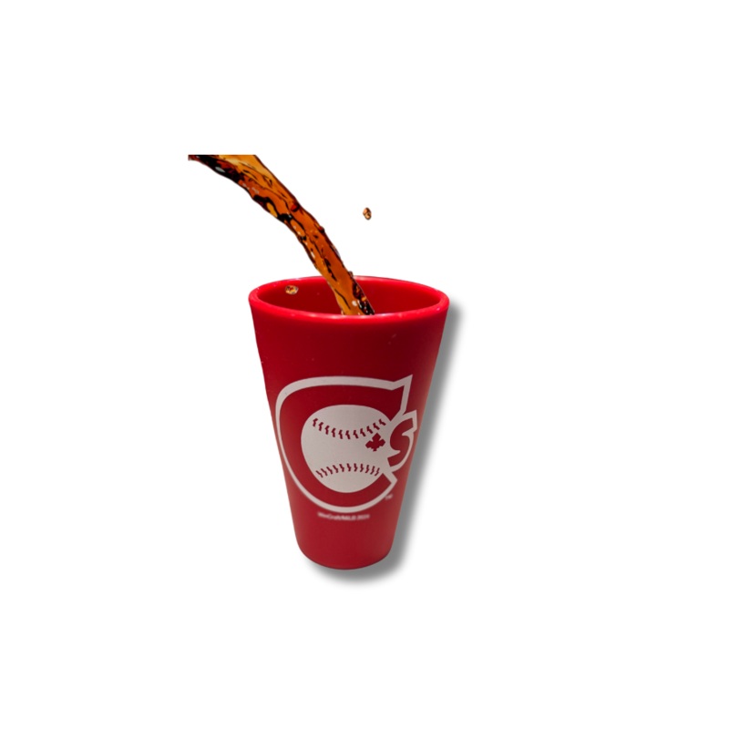 Canadians Red Silicone Pint Tumbler (16oz.)