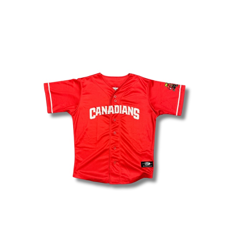 Canadians Red Sublimated Kids Jersey