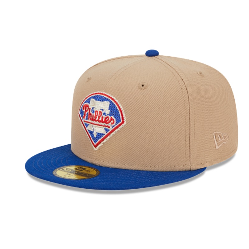 New Era 59Fifty Philadelphia Phillies Needlepoint Two Tone Cap