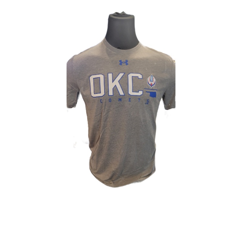 OKC Comets Grey OKC Comets Rocket U/A Tee