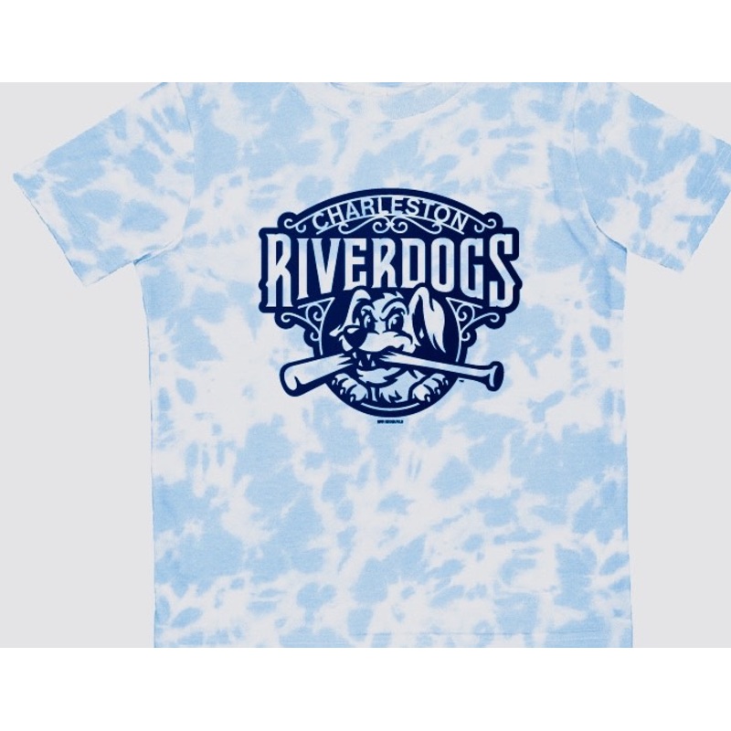 Charleston RiverDogs Toddler Sky Tie-dye Tee