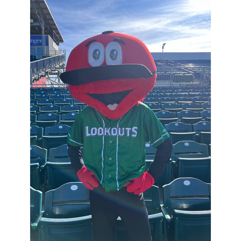 Chattanooga Lookouts Green Power Night Jersey