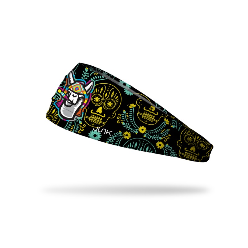 Hickory Crawdads JUNK Llama Juarez Headband