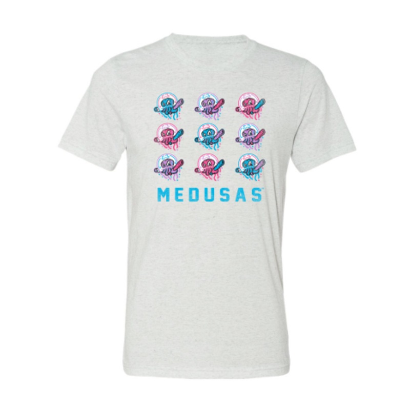 Jersey Shore BlueClaws 108 Stitches Medusas Copa Andy Tee
