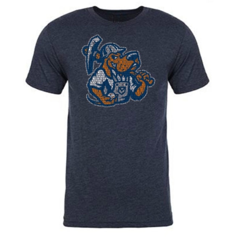 Midland RockHounds Spelled Out Tee