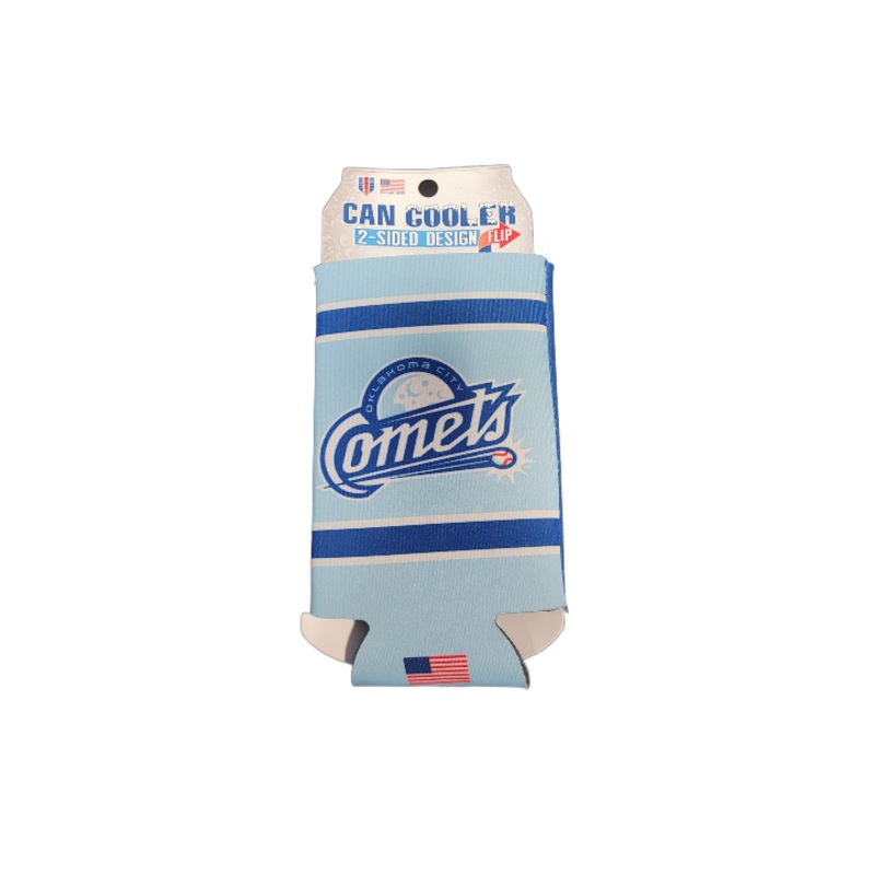 OKC Comets Script OKC 20oz Can Cooler